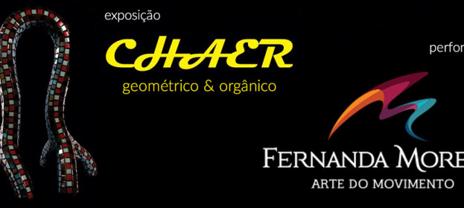 Exposição Chaer e performance Fernanda Moretti